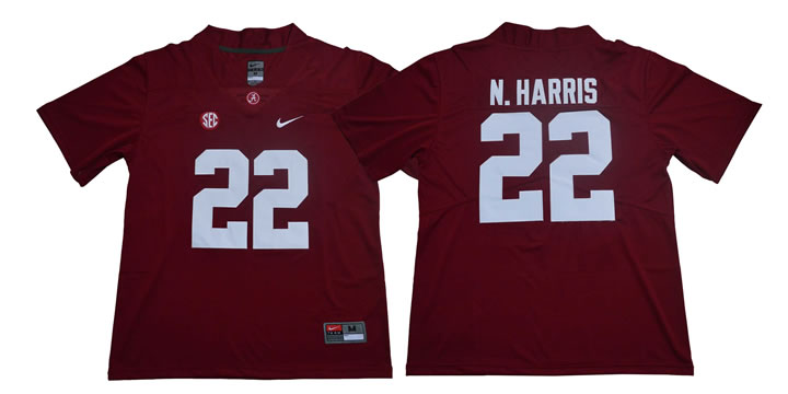 Alabama Crimson Tide 22 Najee Harris Red College Football Jersey,We sell and wholesale Alabama Crimson Tide 22 Najee Harris Red College Football Jersey on line form chian!